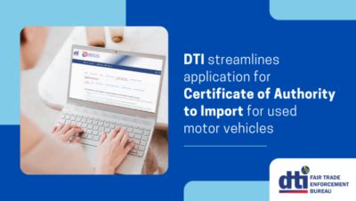 ihris dti|DTI streamlines application for Certificate of Authority .
